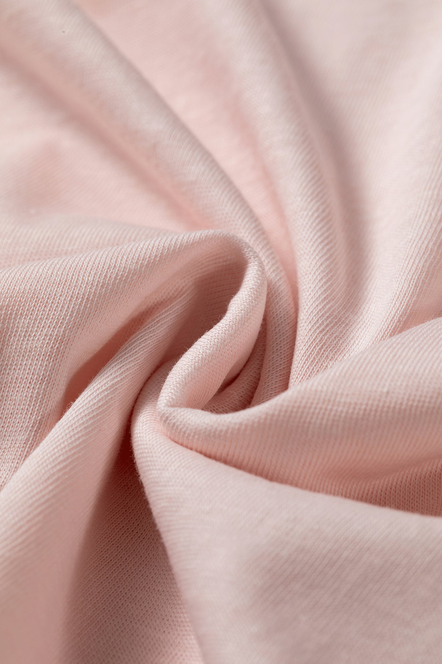 Baby Pink Long Sleeve Ruffle Cuff Top