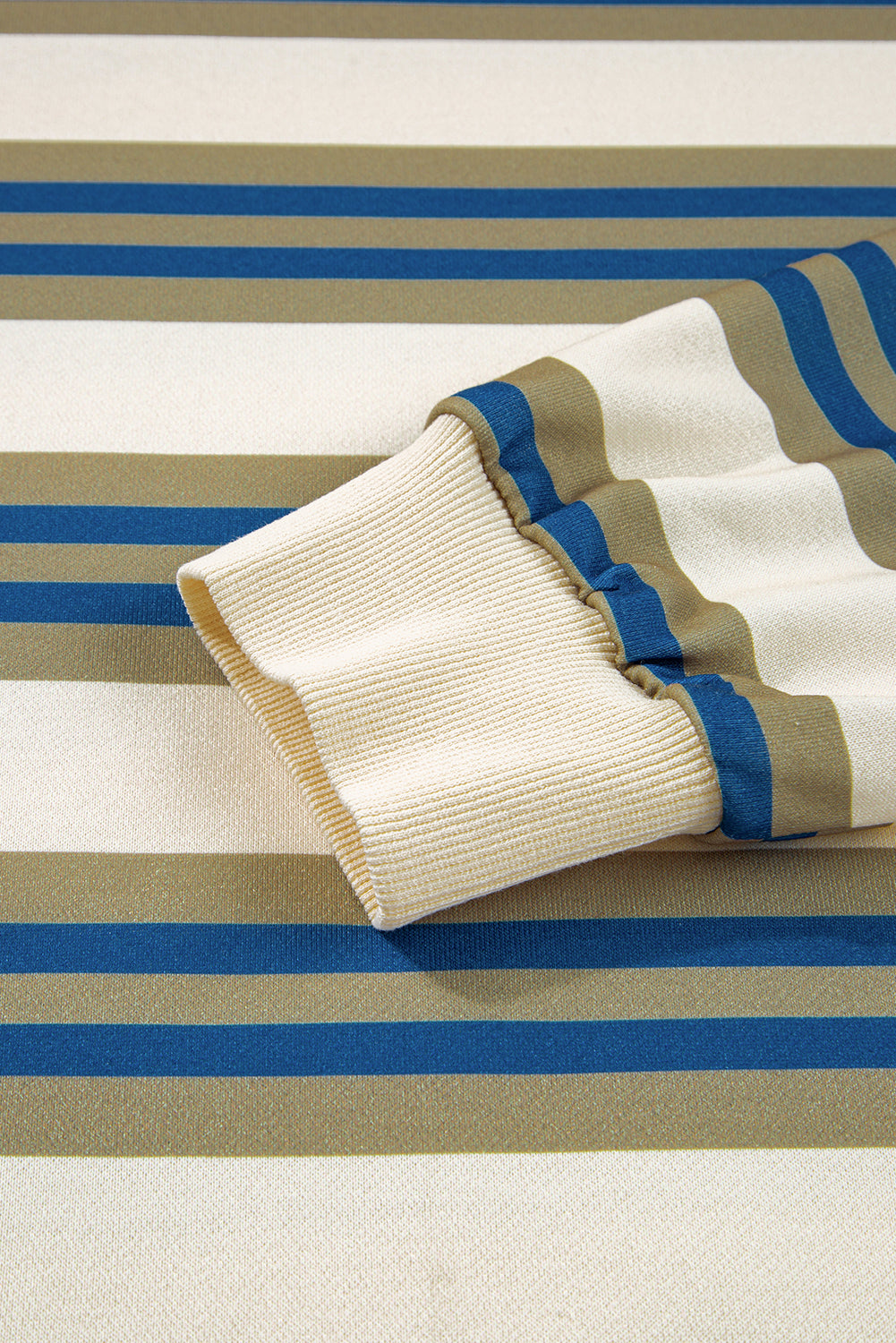 The Kinsley - Striped Crew Neck Sweatshirt