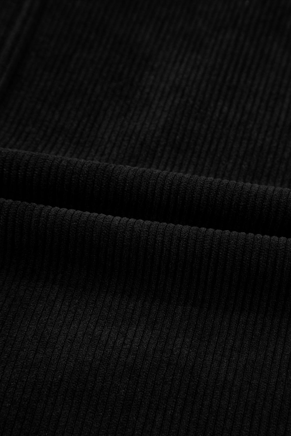 Close-up of black fabric texture