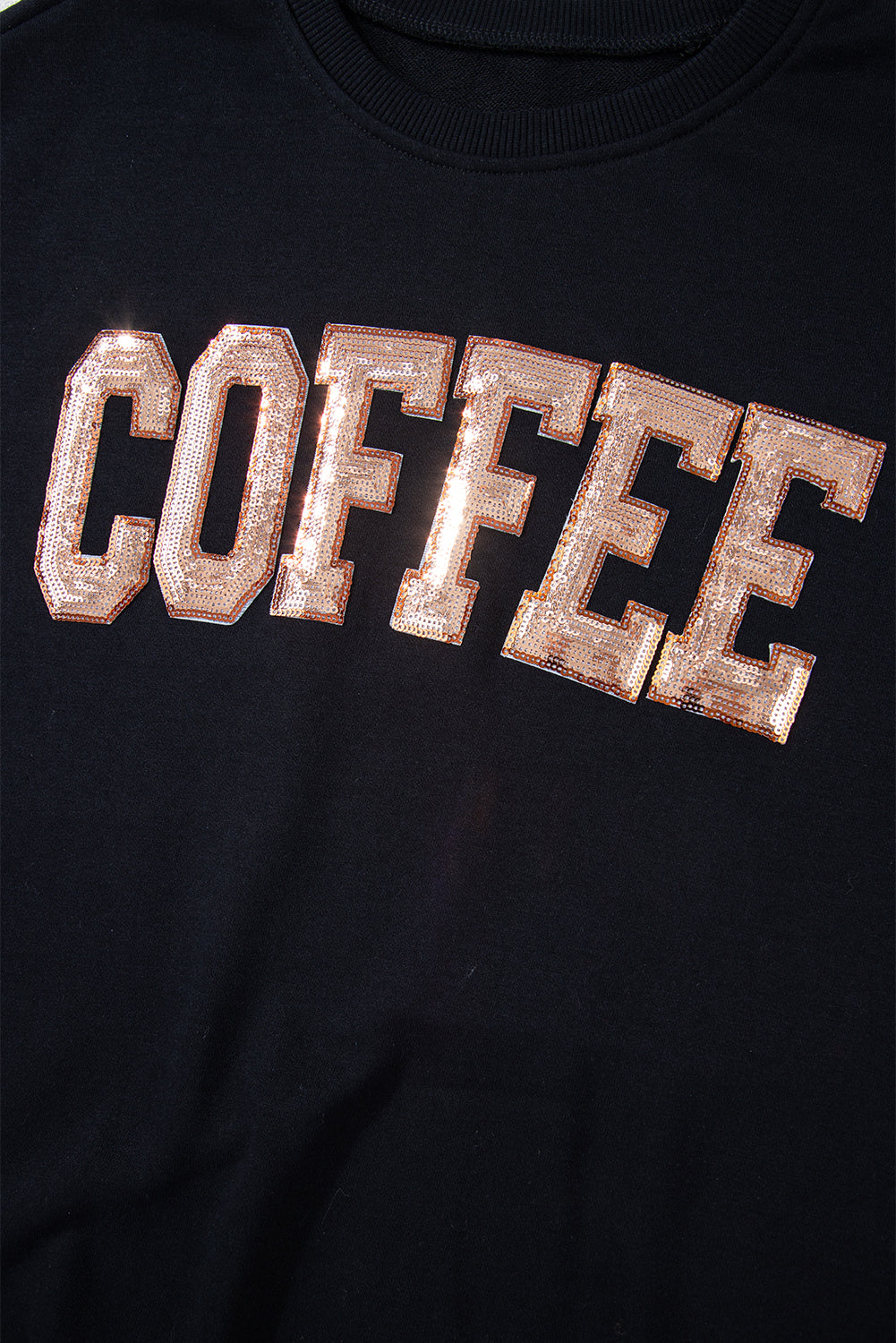 COFFEE Sweatshirt and Shorts Set