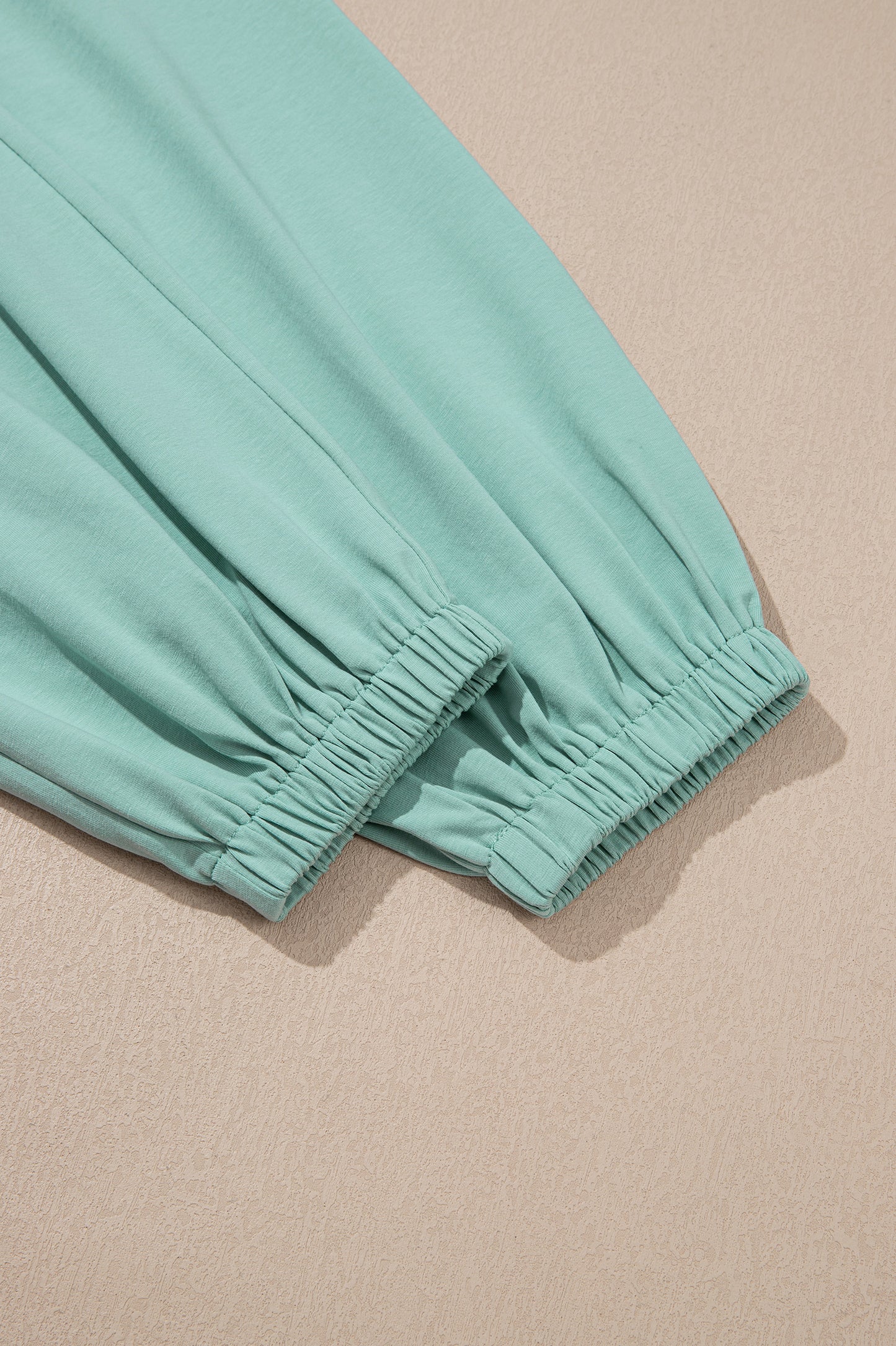 Jade Crop Top and Jogger Pants Set