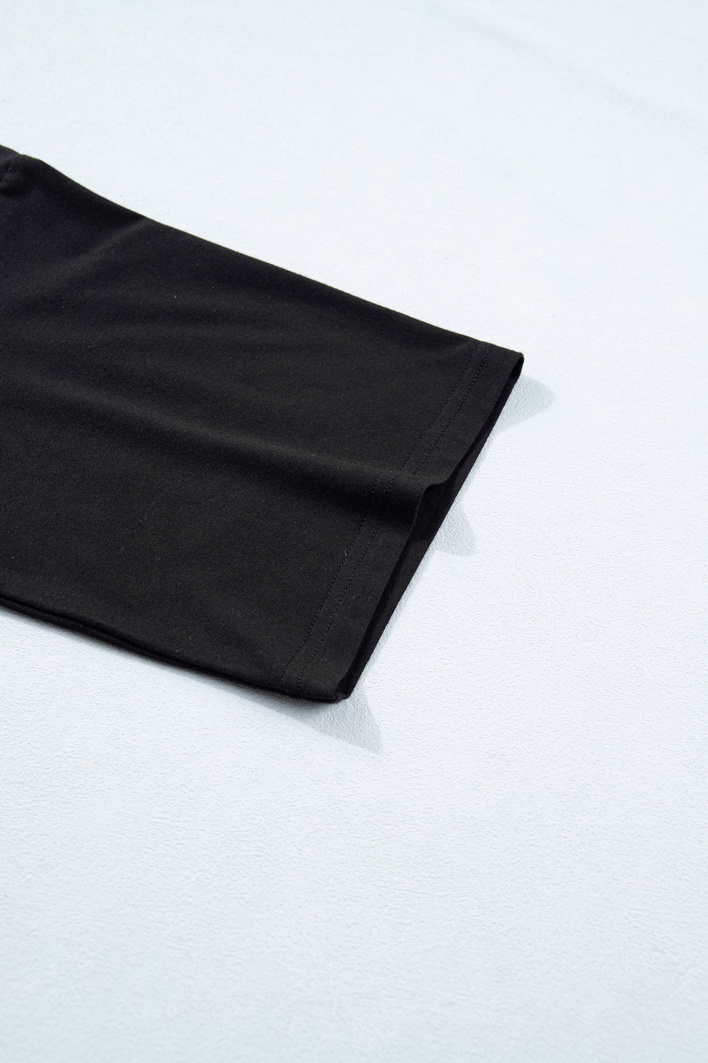 Black Tie Wrap Mini Skort 2pcs Set