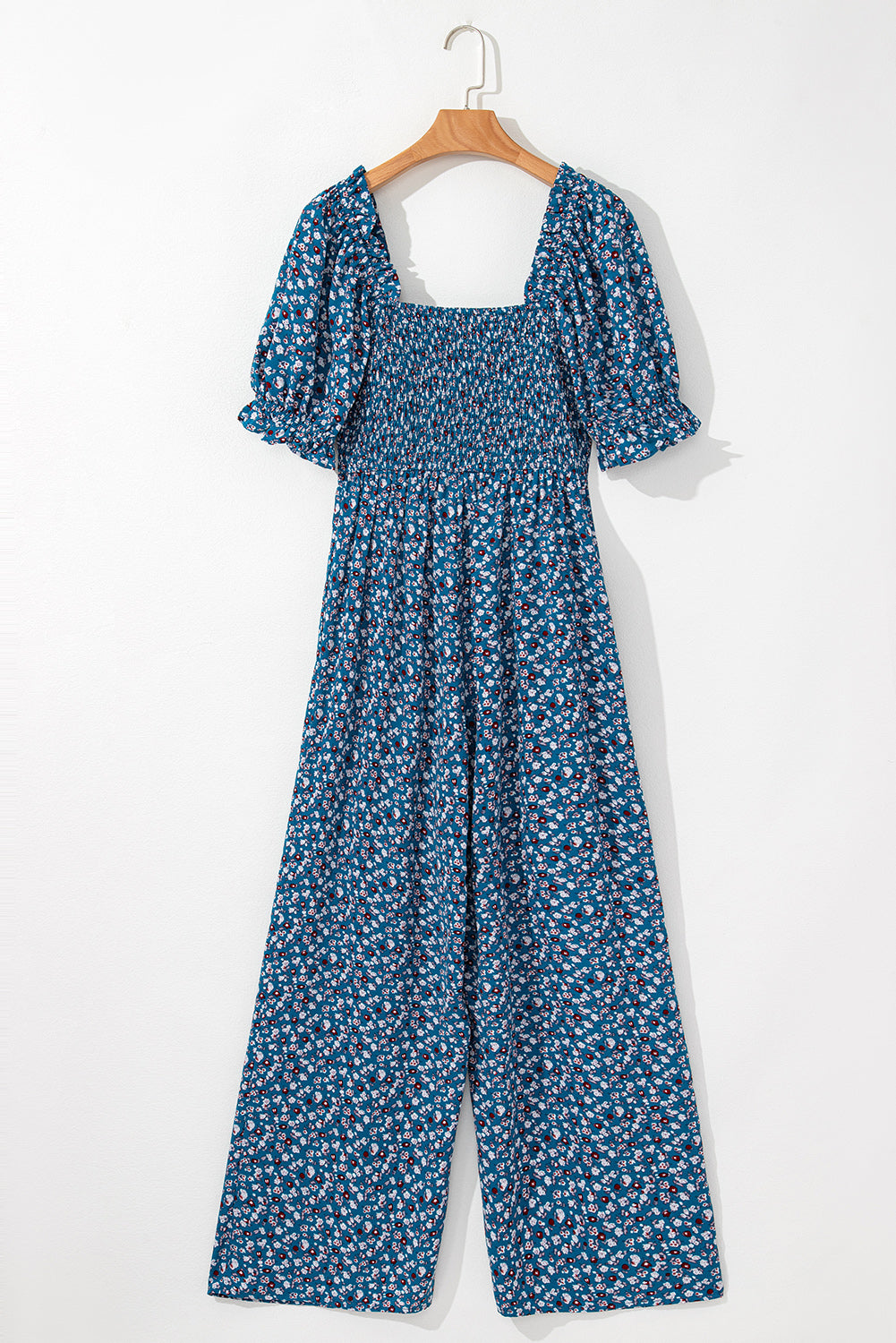 The Gia - Boho Floral Jumpsuit