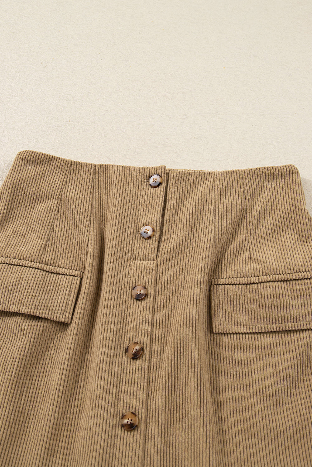 Corduroy Mini Skirt
