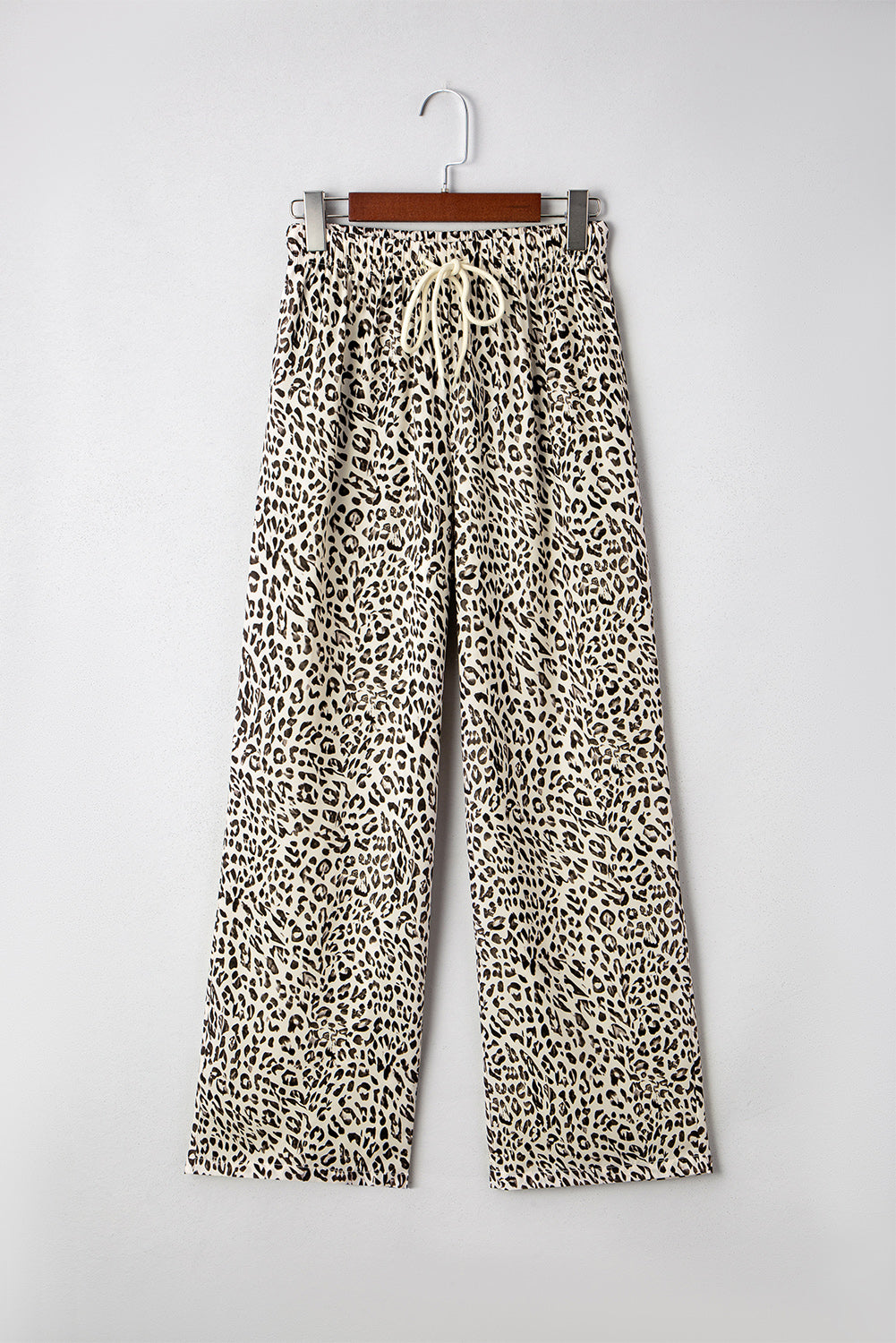 Leopard Drawstring Pants