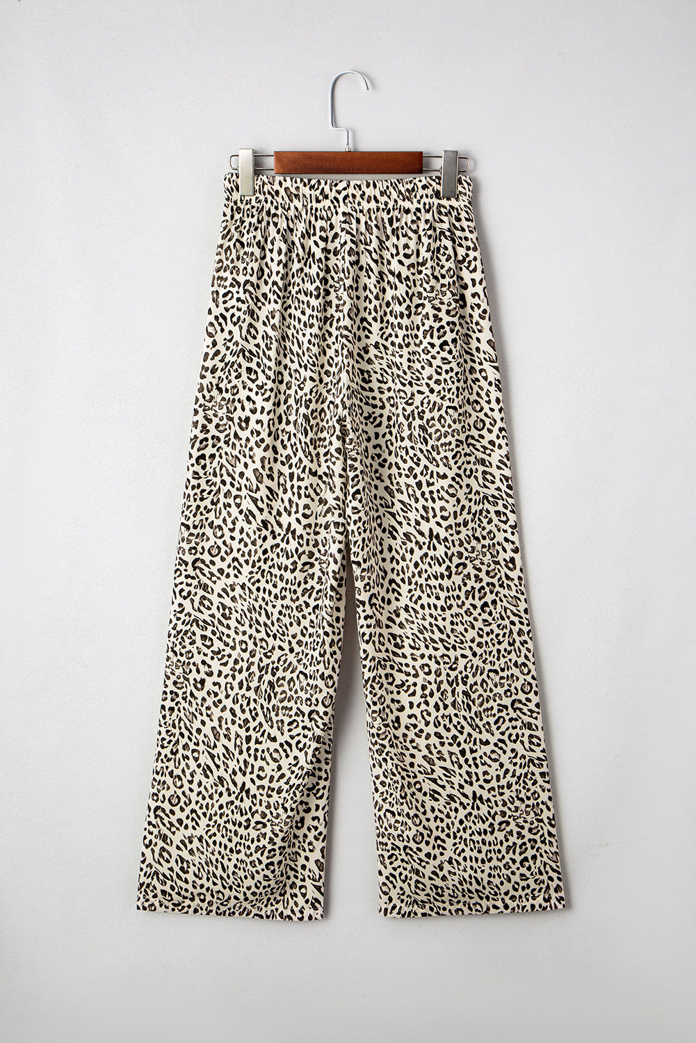 Leopard Drawstring Pants