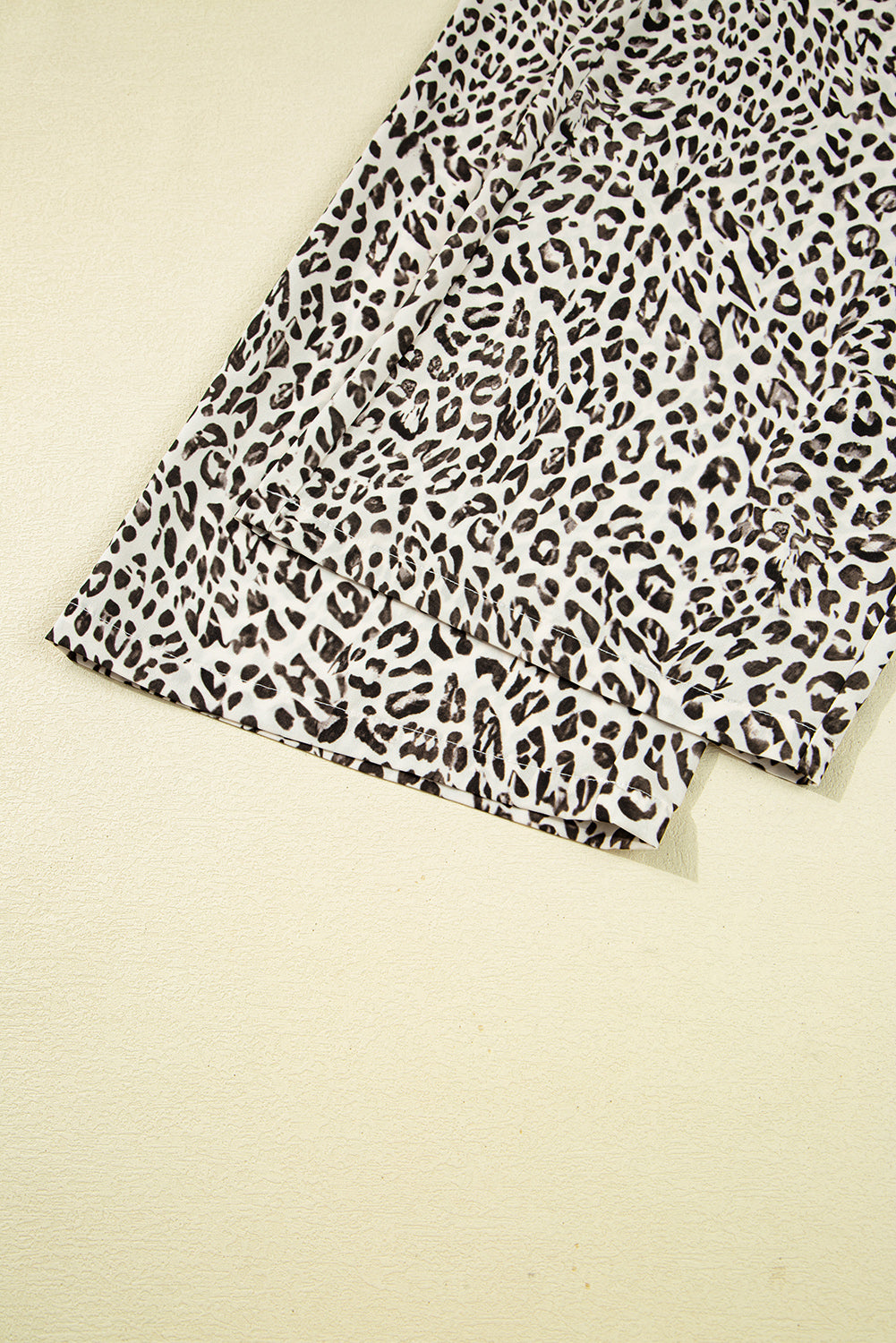 Leopard Drawstring Pants