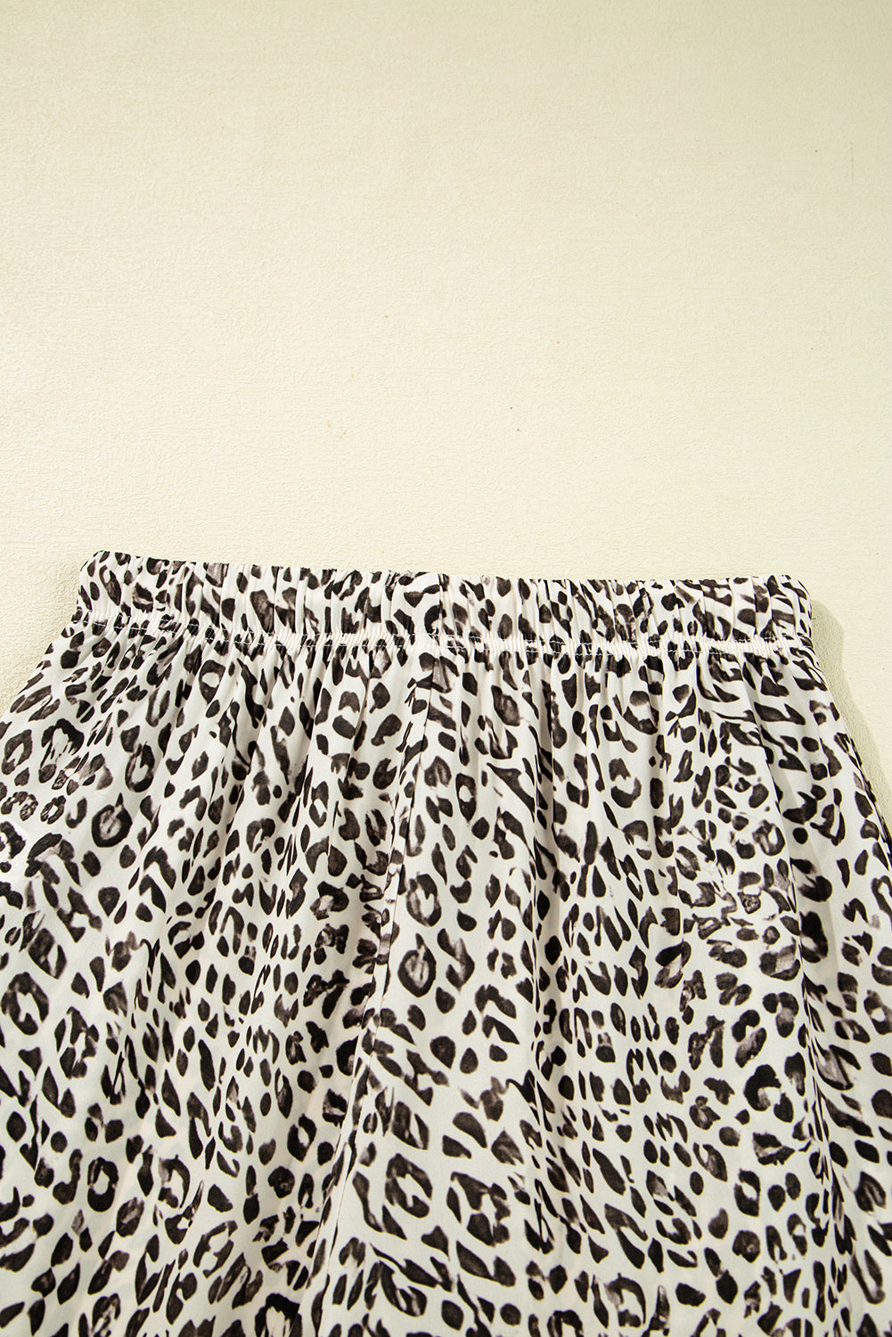 Leopard Drawstring Pants