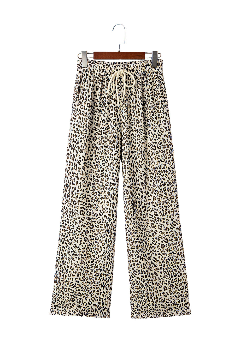 Leopard Drawstring Pants