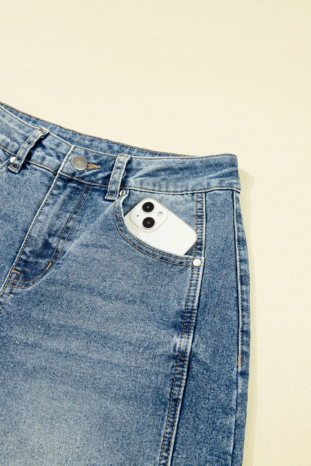 Dusk Blue Vintage Washed Jeans