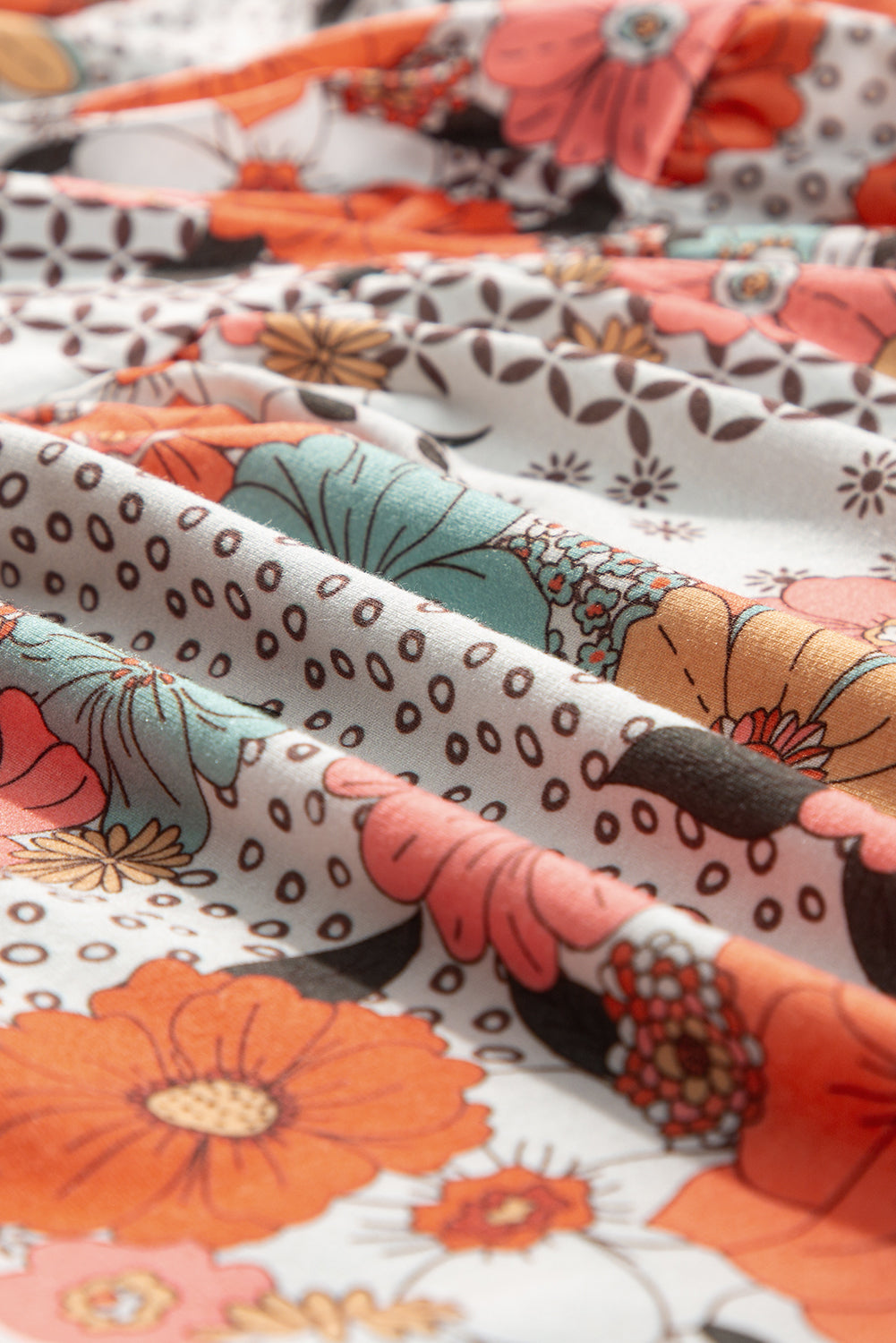 The Caroline - Flower Print Blouse