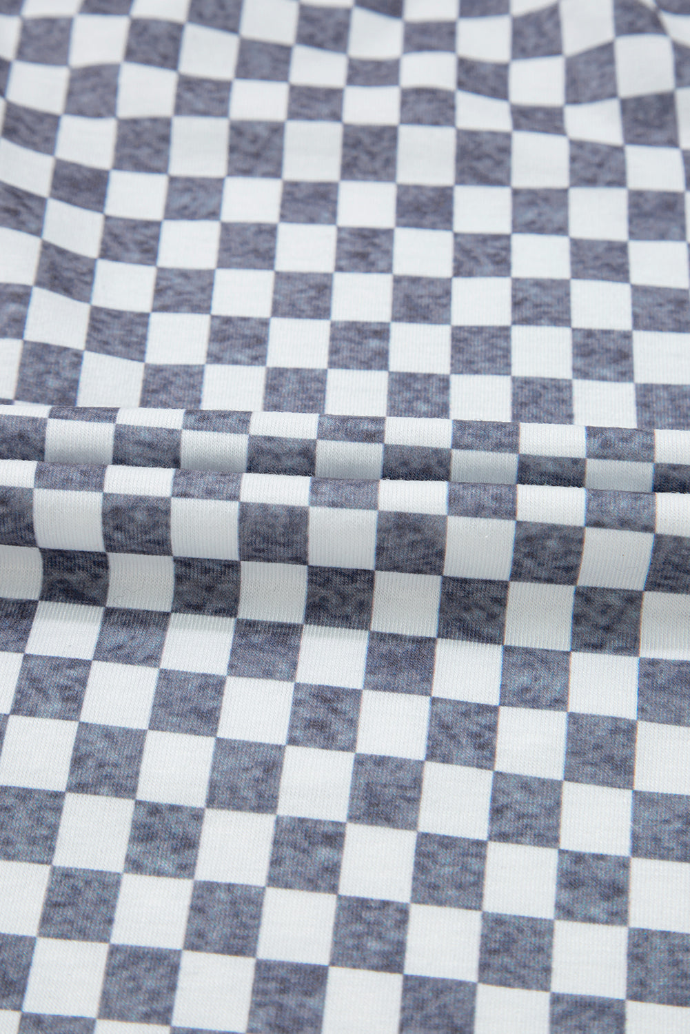 Gray Checkered Shorts