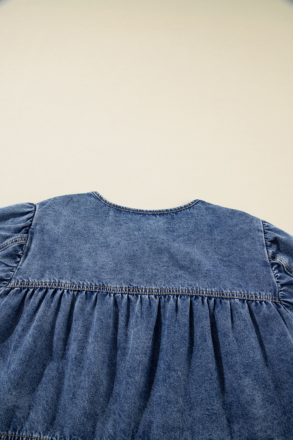 The Harper - Plus Size Denim Blouse