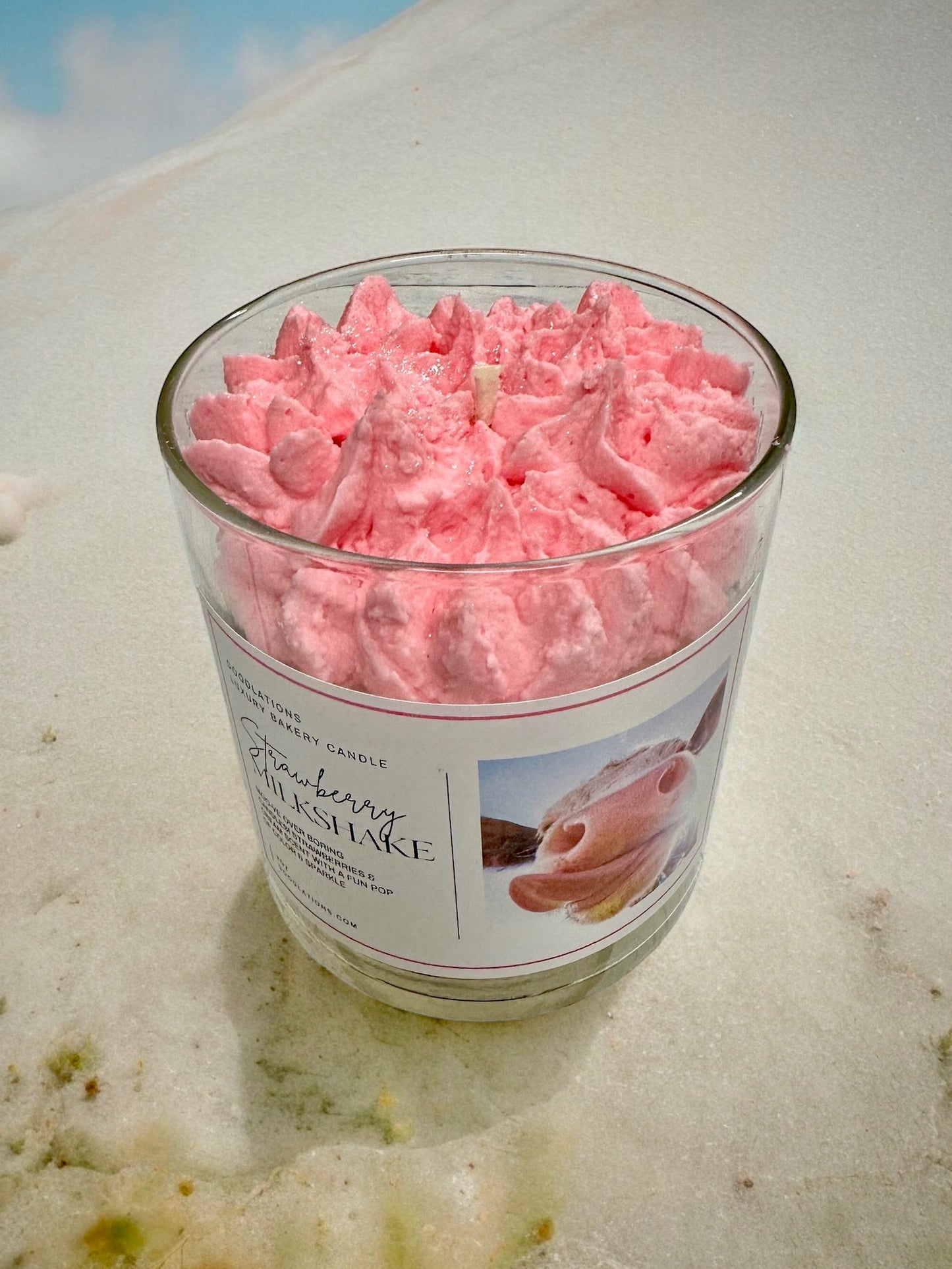 Strawberry Milkshake Luxury Candle