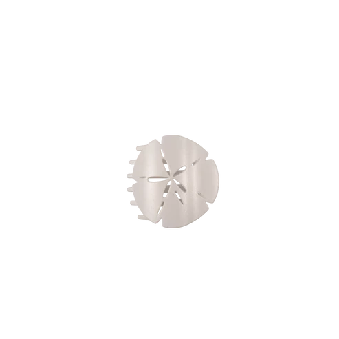 Sand Dollar Flat Round Hair Clip