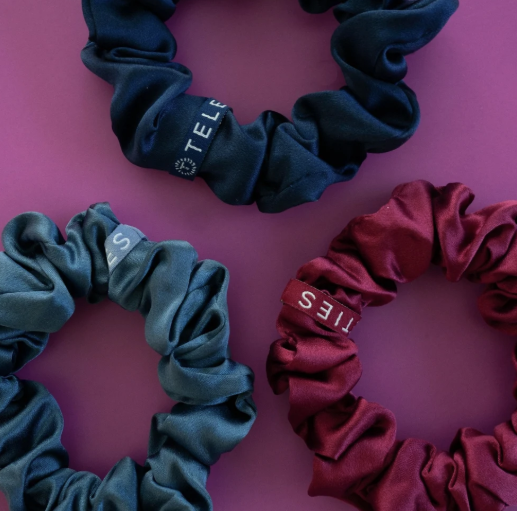 Teleties Autumn Assortments Silk Scrunchie
