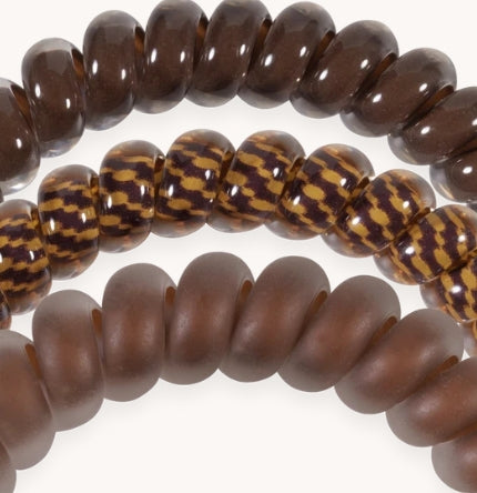Teleties Morning Brew Hair Ties - Sizes Available
