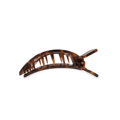 Teleties Tortoise Flat Square Hair Clip