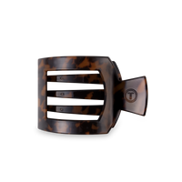 Teleties Tortoise Flat Square Hair Clip