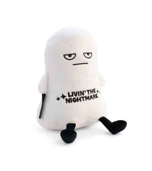 Ghost  Livin The Nightmare Plush Toy Funny Cute Gift Stuffed