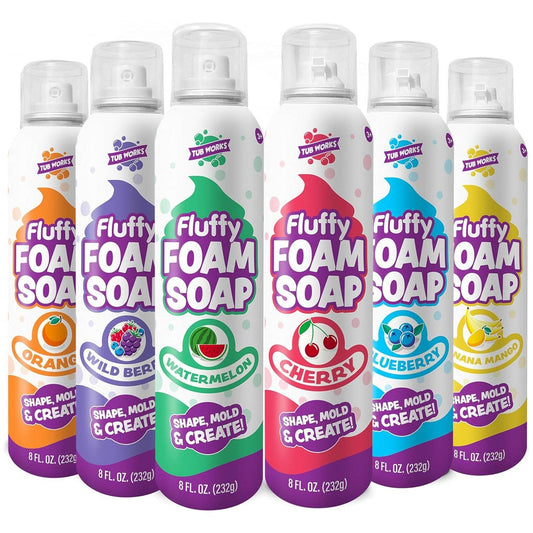 Tub Works® Fluffy Foam Soap - Options Available