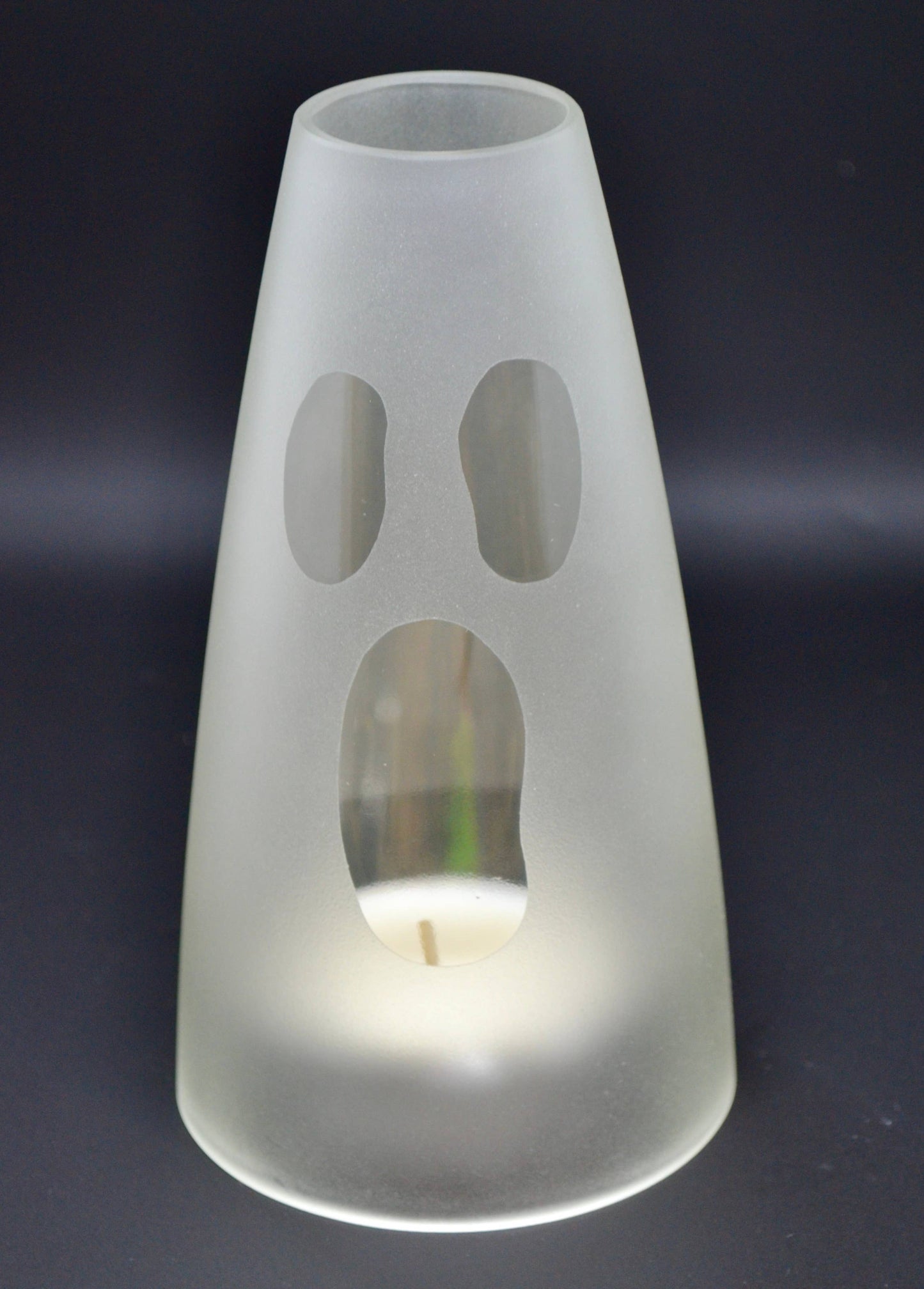 Halloween Candle Covers Made from Recycled Bottles