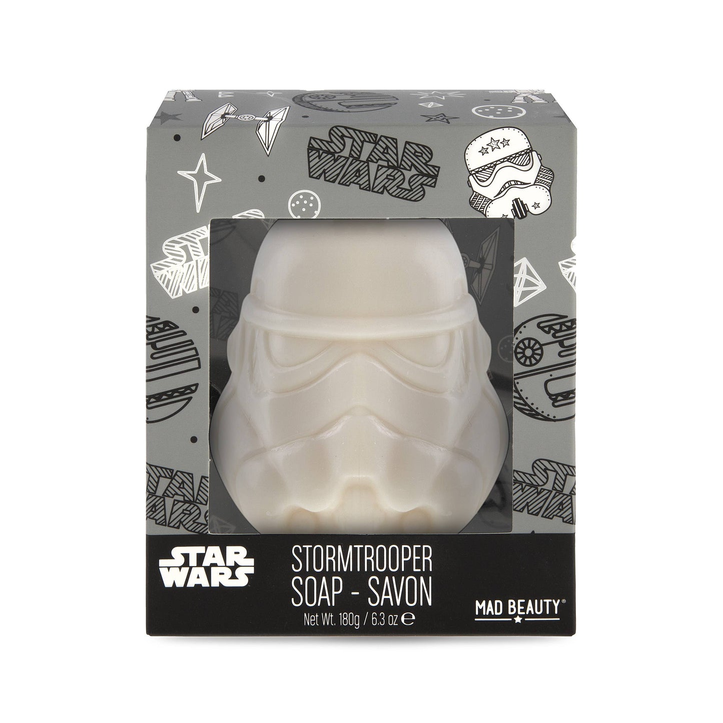 Mad Beauty Star Wars Soap on a Rope Storm Trooper
