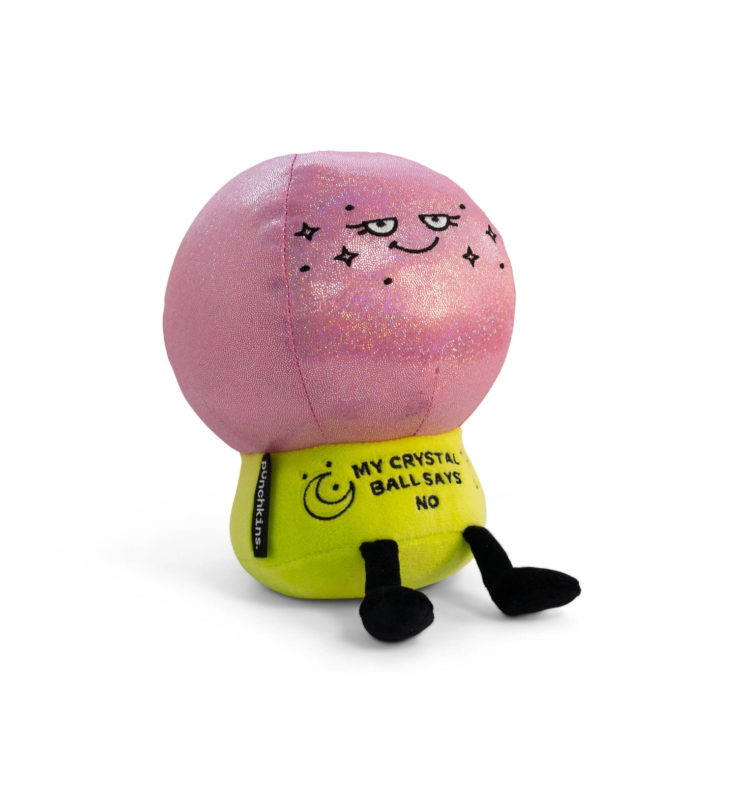 Crystal Ball Plush "My Crystal Ball Says No"