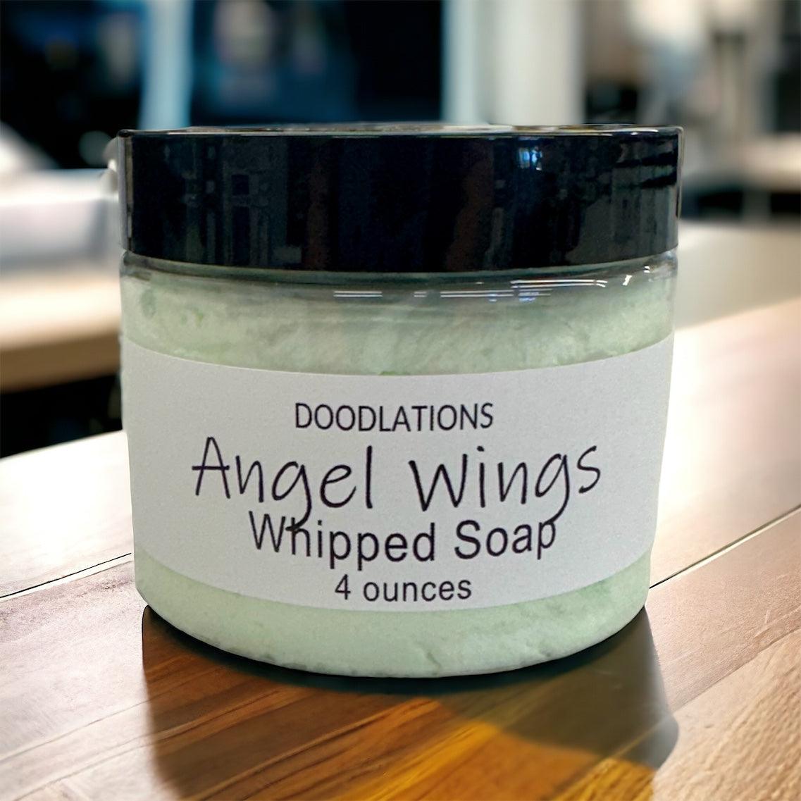Angel Wings Whipped Soap - Doodlations Coffee Bar & Boutique
