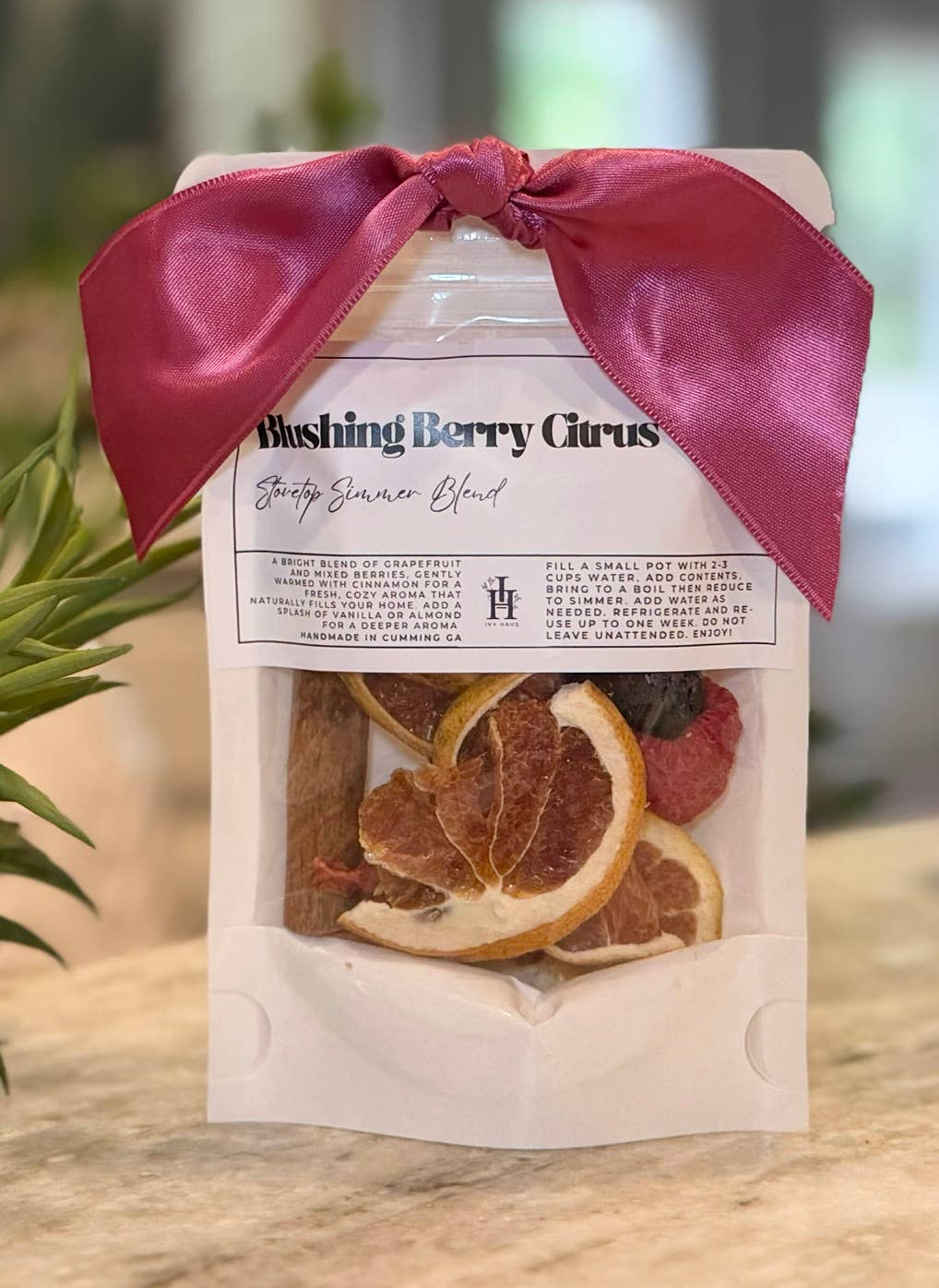 Blushing Berry Citrus Stovetop Simmer Blend Potpourri | Small