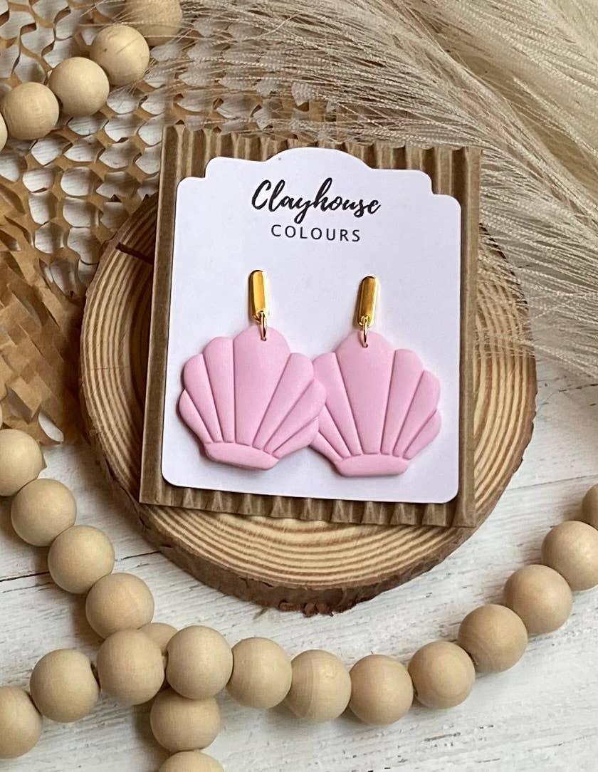 Beach Clay Earrings - Doodlations Coffee Bar & Boutique