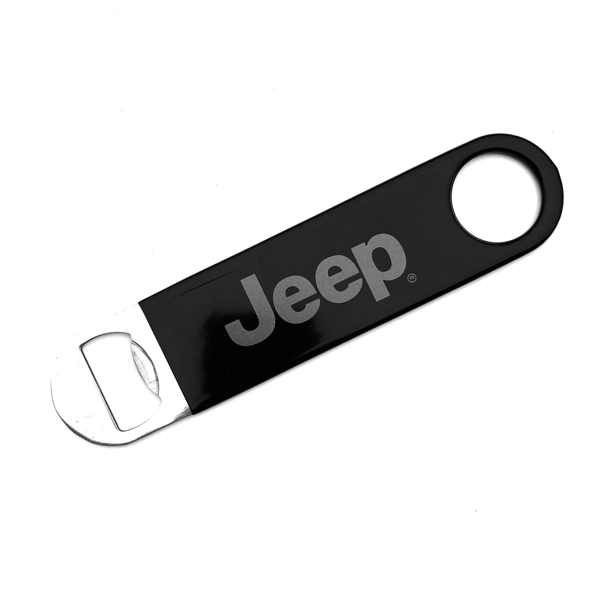 Bottle Opener - Jeep Text Logo - Doodlations Coffee Bar & Boutique