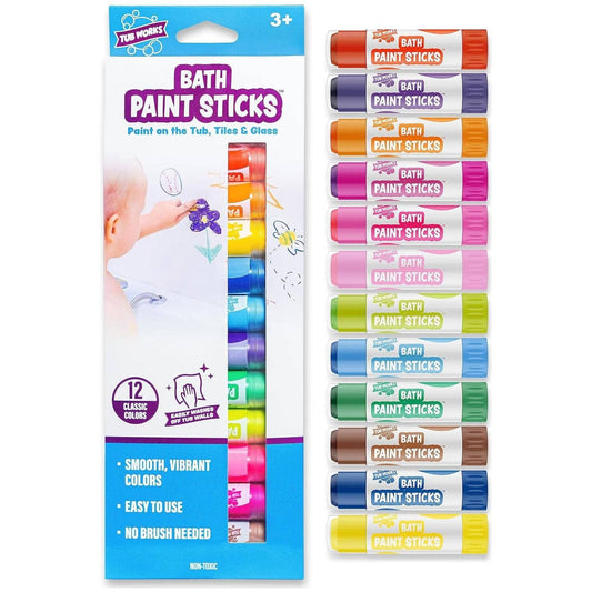 Tub Works® Bath Paint Sticks™ Bath Toy
