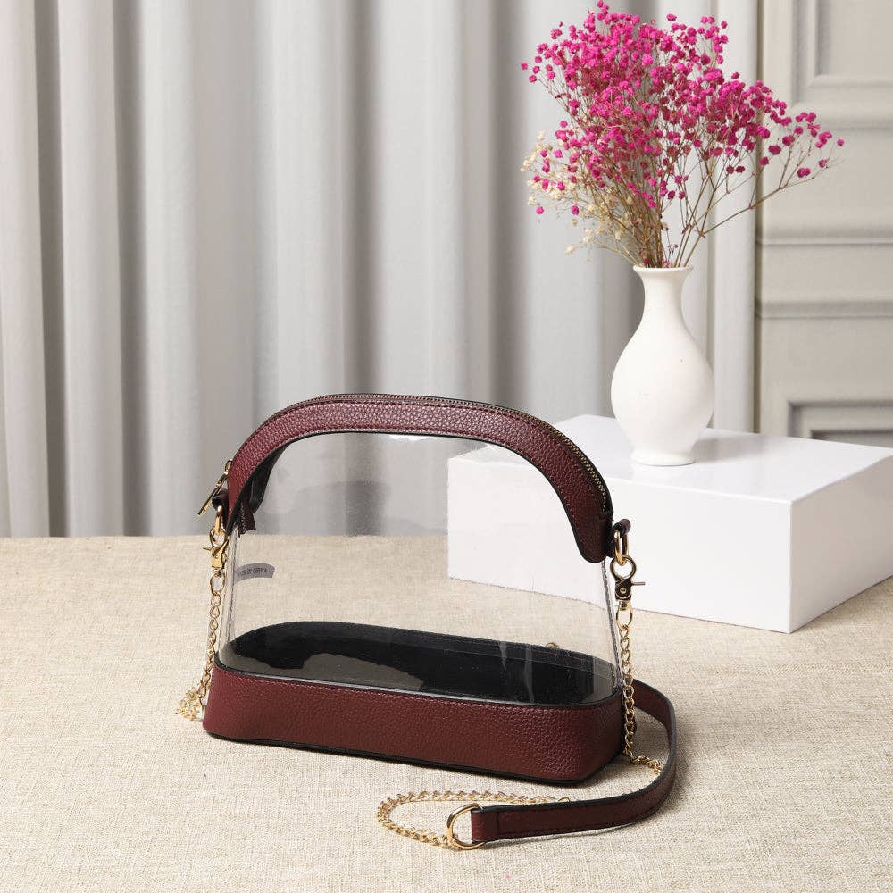 Sienna Dome Clear Handbag
