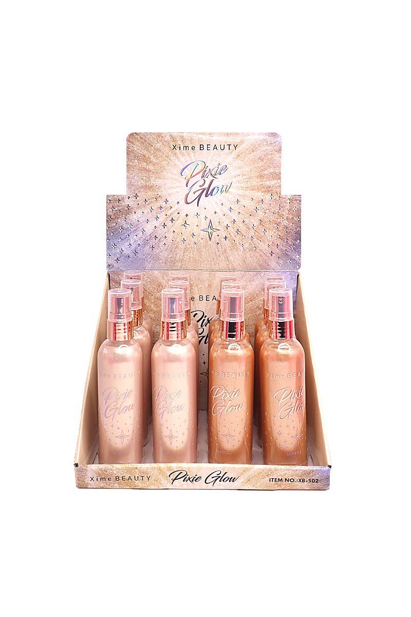 Xime Pixie Glow Gold Body Simmer Spray - Options Available