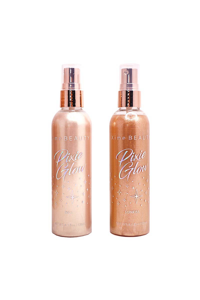Xime Pixie Glow Gold Body Simmer Spray - Options Available