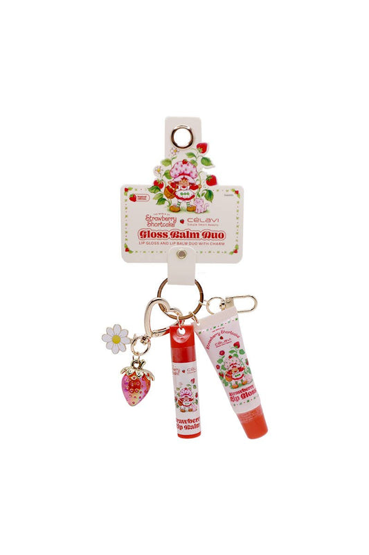 Strawberry Shortcake Gloss Balm Duo w/ Charms