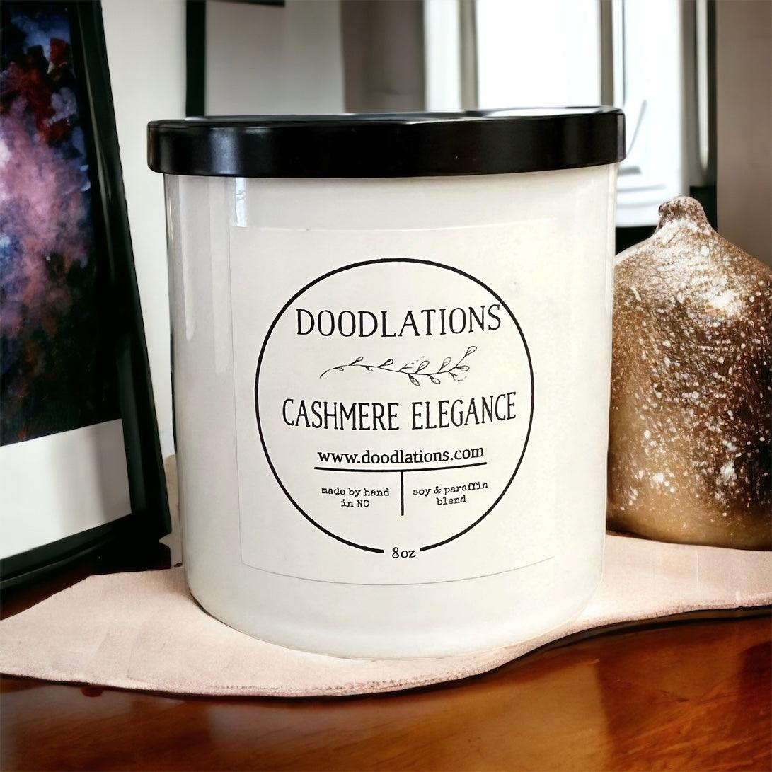 Cashmere Elegance Candle - Doodlations Coffee Bar & Boutique