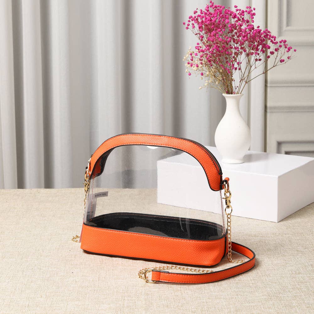 Sienna Dome Clear Handbag