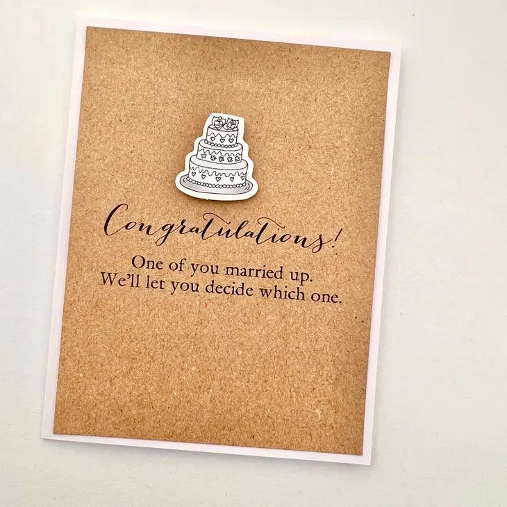 Congratulations Marriage Card - Doodlations Coffee Bar & Boutique