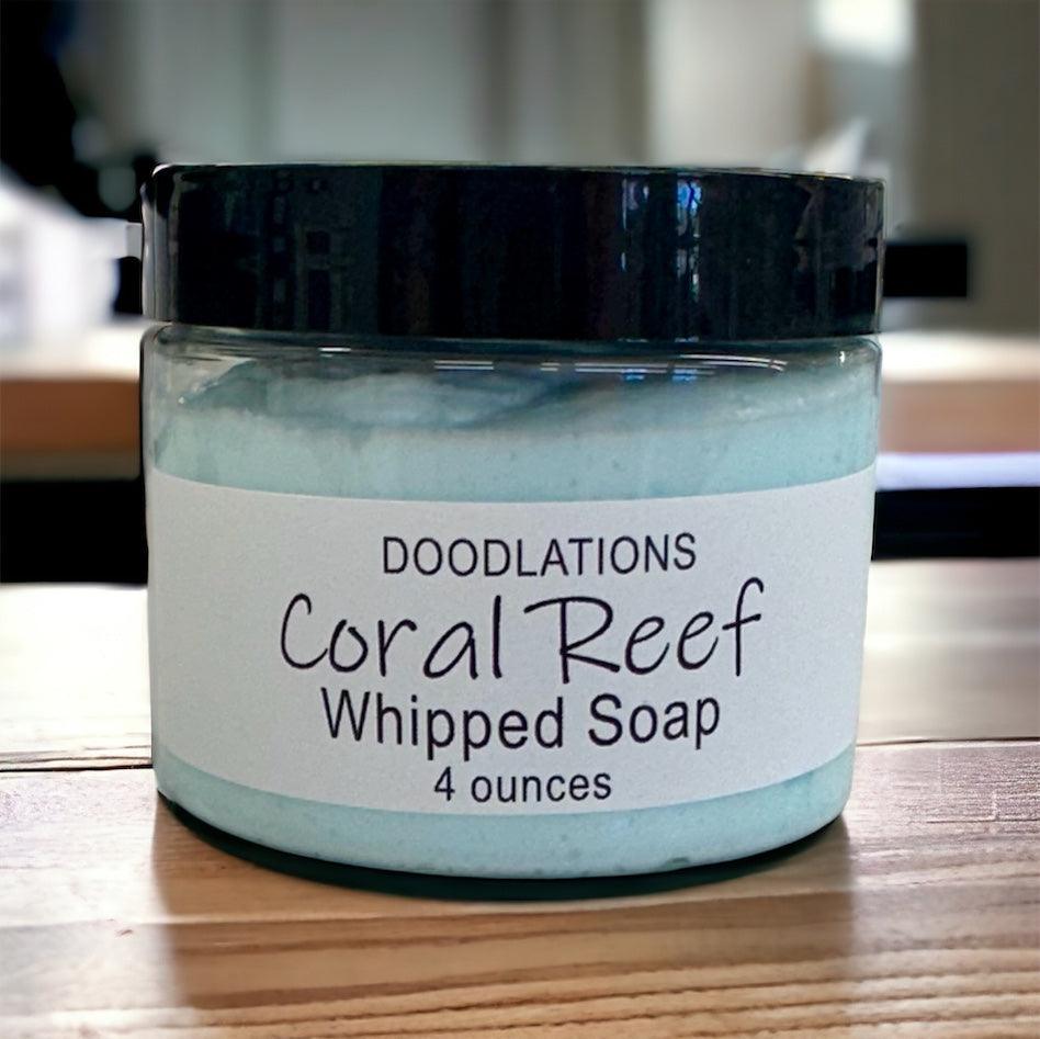 Coral Reef Whipped Soap - Doodlations Coffee Bar & Boutique