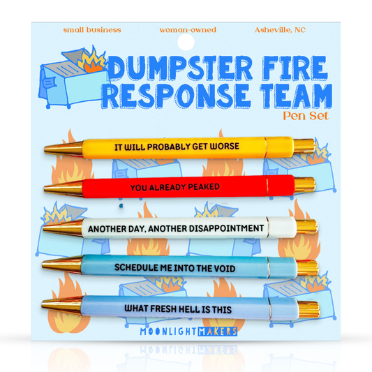 Dumpster Fire Response Team - Pen Set