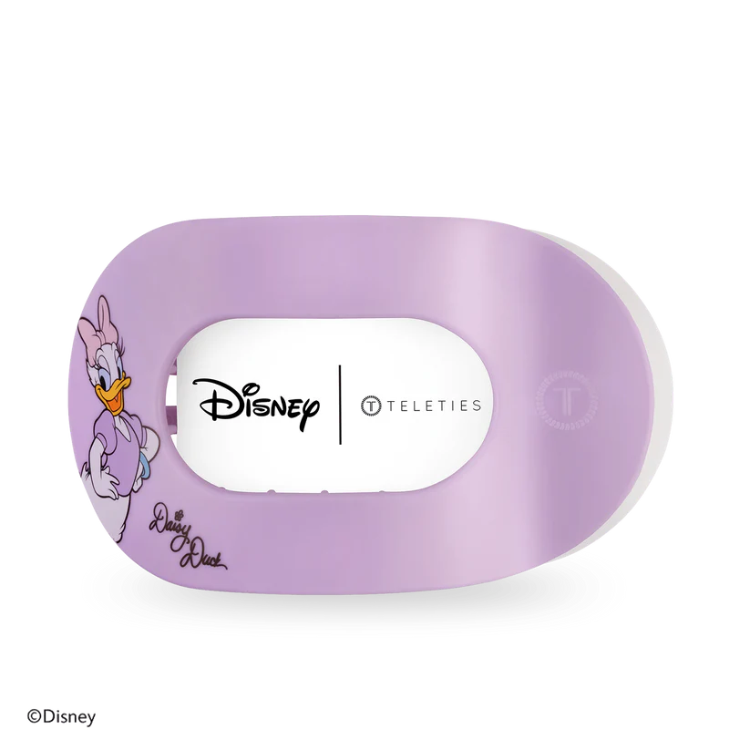Daisy Duck Flat Round Hair Clip
