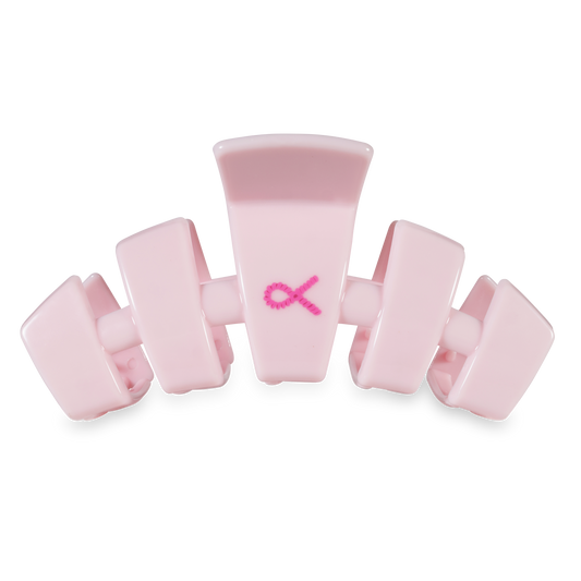 Classic Hair Clip | Large | Pink Ribbon Power