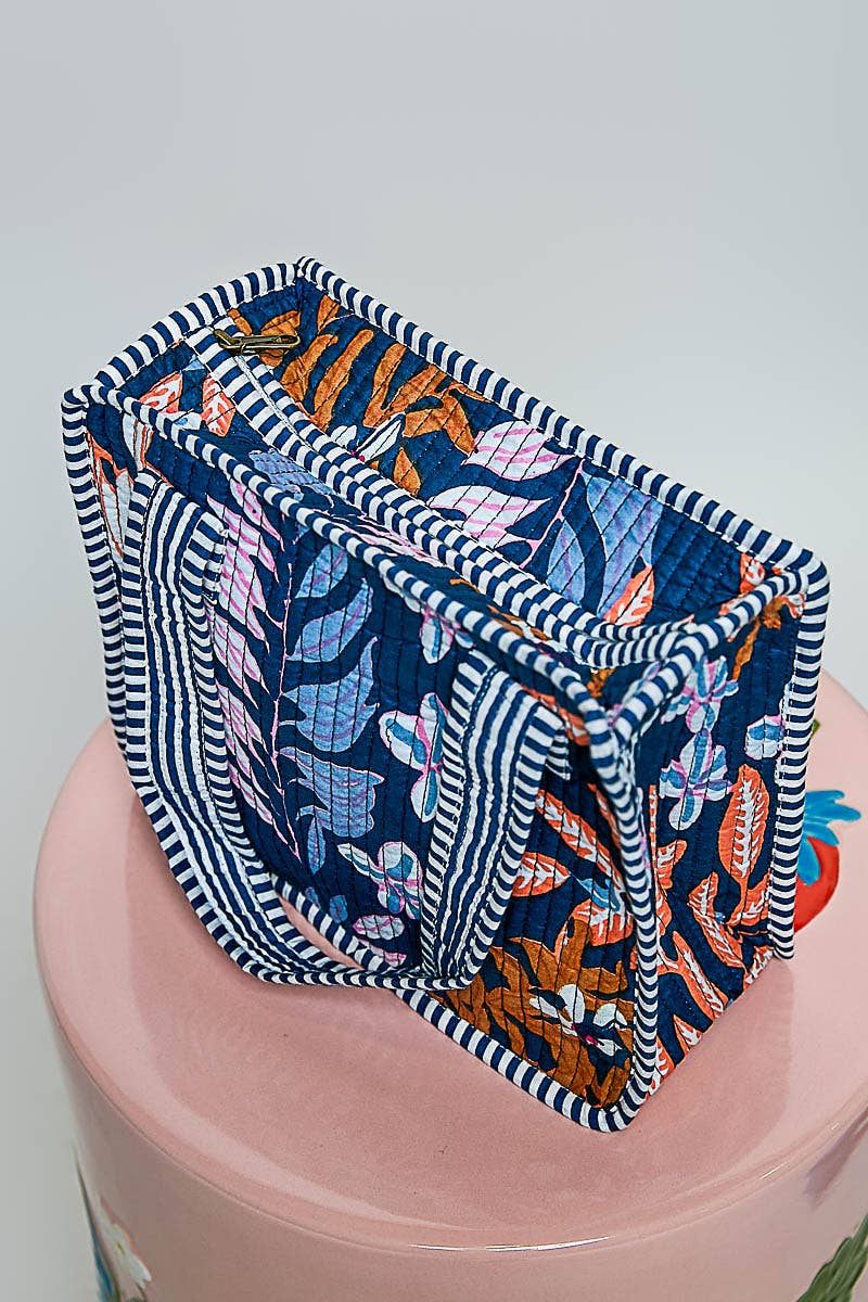 Essentials Mini Quilted Fabric Cube Bag