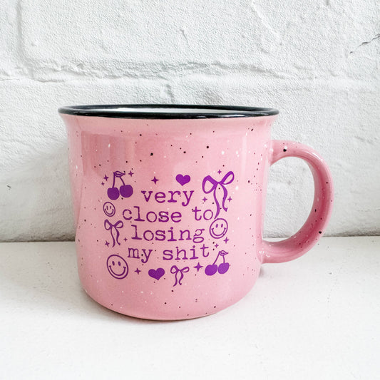 Very Close to Losing my Sh#t Campfire Mug - 16oz