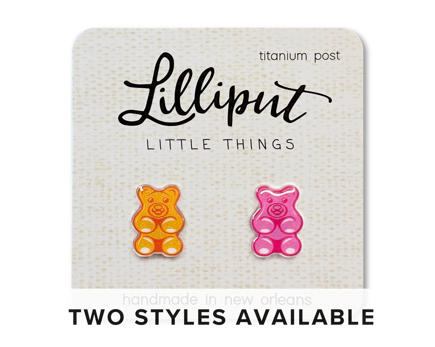 Lilliput Gummy Bear Earrings