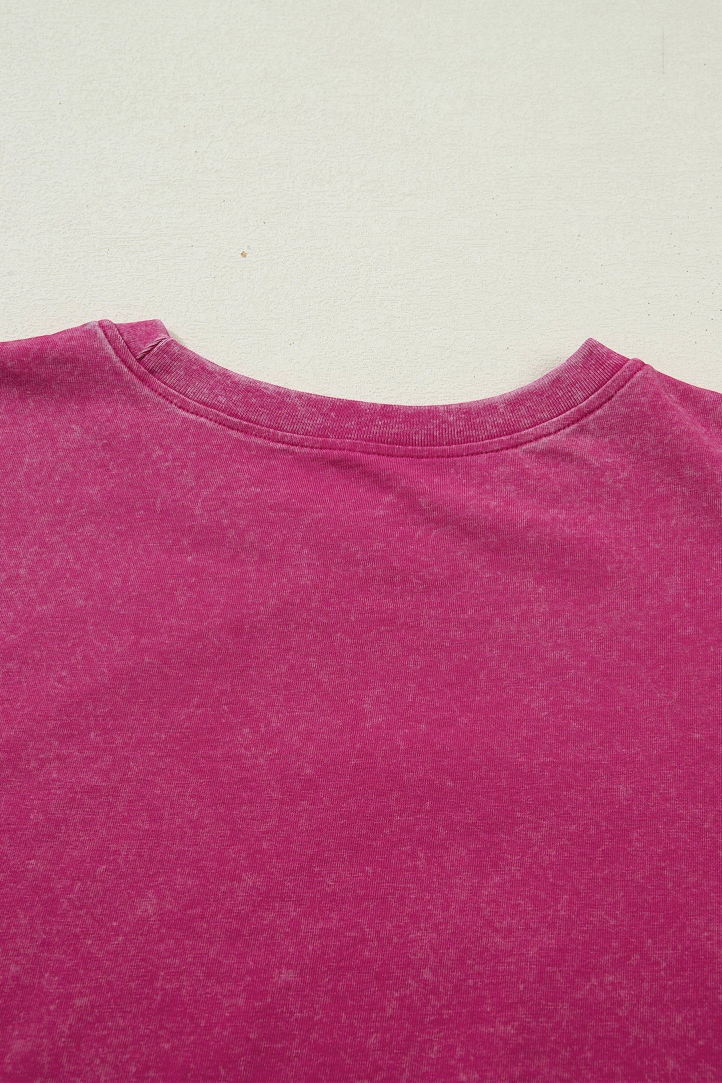 Doodlations Coffee Bar & Boutique AMERICA 1776 graphic tee in rose red mineral wash cotton with a relaxed fit.