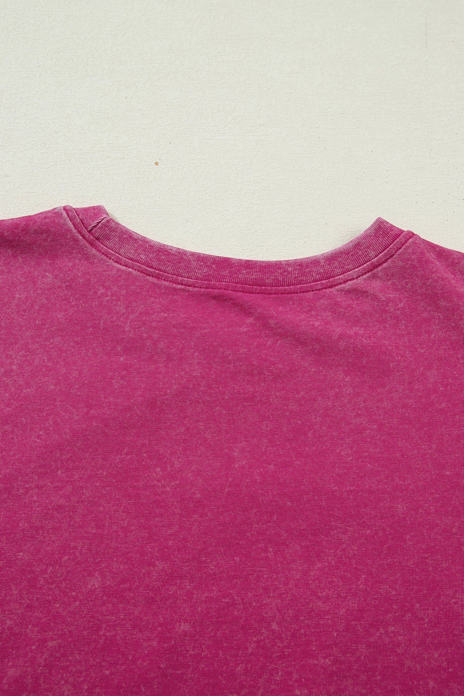 Doodlations Coffee Bar & Boutique AMERICA 1776 graphic tee in rose red mineral wash cotton with a relaxed fit.