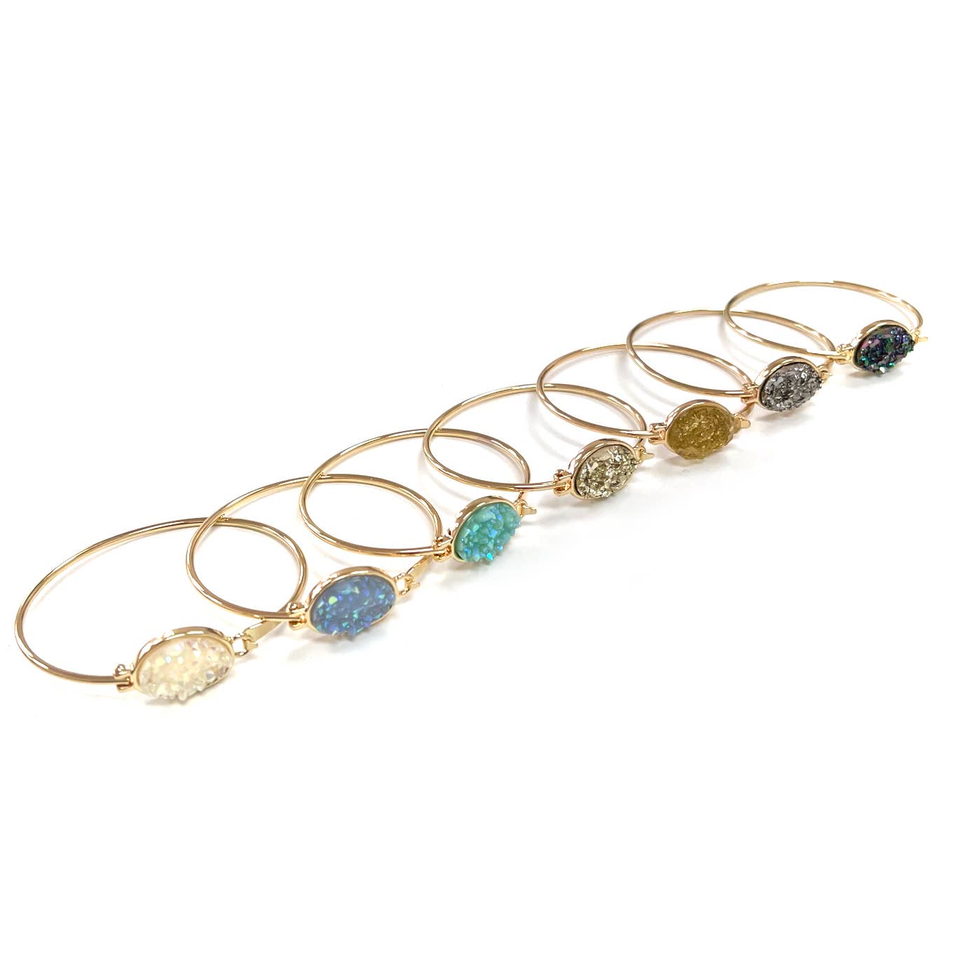 Druzy Cuff Bracelets